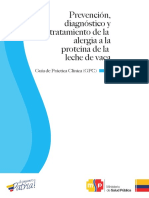 Alergia a La Proteína d Ela Leche de Vaca