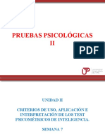 Clase 7 Pruebas Psicológicas II 2018 3