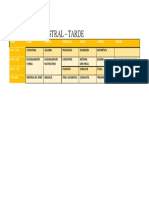 Horario Semestral