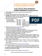 REQUISITOS PARA OPTAR EL TÍTULO PROFESIONAL 3 MODALIDADES  OGGE (1) (3)