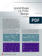 1 Second Stage Filter Design