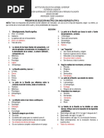 2 - Examen Presocraticos Formato Original Con Respuestas para El Profesor