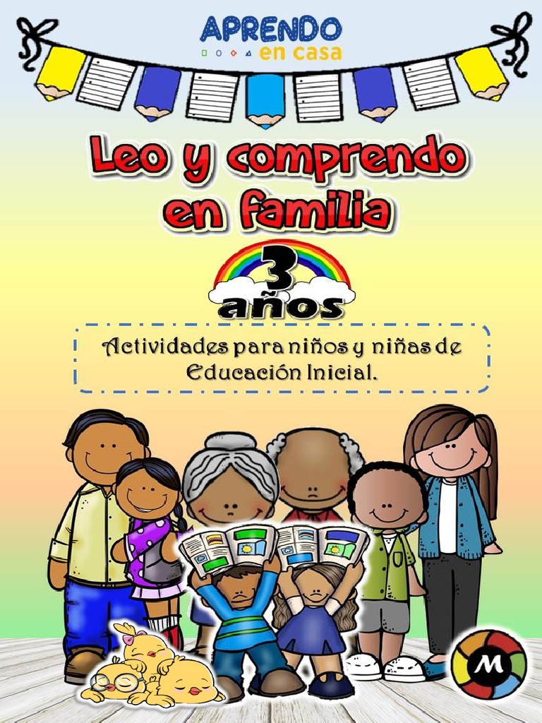 Leo y Comprendo 3 Años - Pollitos | PDF | Artes del lenguaje y disciplina