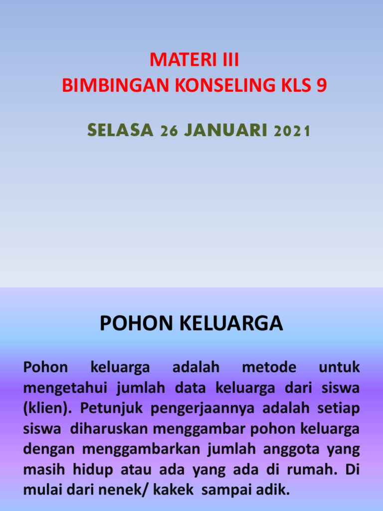 Pohon Keluarga 9 Iii | PDF