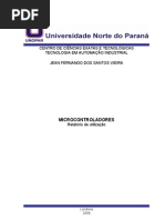 relatório de microcontroladores
