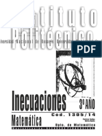1305-14 MATEMATICA Inecuaciones