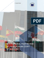 International Peer Review of The European Court of Auditors