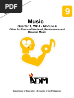 Music: Quarter 1, Wk.4 - Module 4