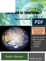 Lesson 2 Earth's Subsystem