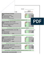 Matriz de Indicadores