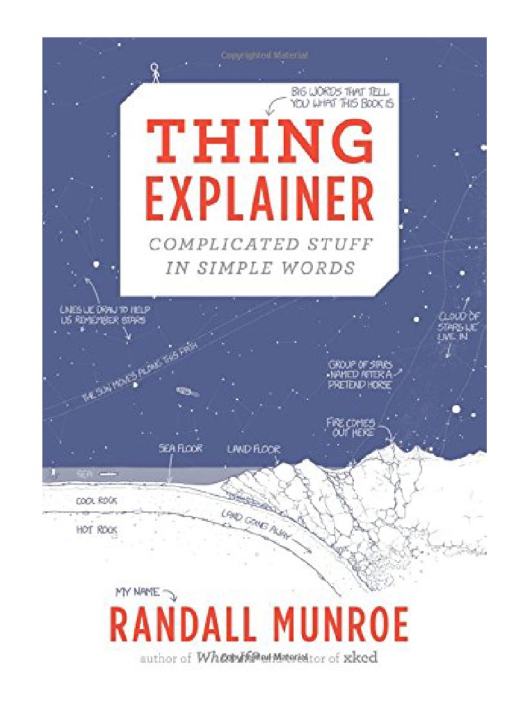 Thing Explainer Complicated Stuff in Simple Words PDF Free | PDF ...