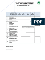 Blangko Observasi Imunisasi Covid 19