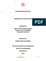 Trabajo Comunicacion Asertiva