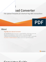 Pag-IBIG File Upload Converter Guide