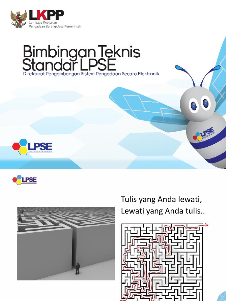 Standar Pengelolaan LPSE di Indonesia | PDF