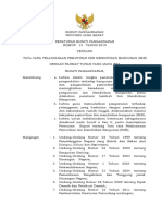 Perbup 15 2019 Tentang TATA CARA PELAKSANAAN PEMUTIHAN IZIN MENDIRIKAN BANGUNAN (IMB)