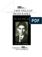 Kafka, Franz - No Soy Una Luz