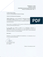 23.Desestimaciòn anulaciòn de papeleta de infracciòn Nª5867