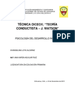 Tarea 6. TECNICA DICEOX Watson