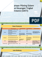 Pelaksanaan Piloting Sistem Aplikasi Keuangan Tingkat Instansi