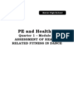 Physical Education and Health 3 Grade 12 Module 1