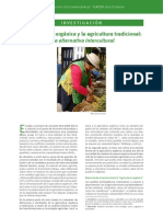 A. Investigación. La Agricultura Orgánica y La Agricultura Tradicional Andrea Madrid Tamayo