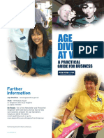Diversity AGE at Work: Further Information