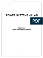 PS-II Lab Manual