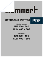 Memmert+UM+400+Drying+Ovens+Operating+Instructions