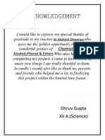 Acknowledgement For Prroject File