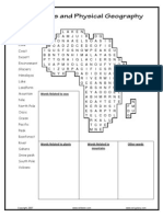 Landforms and Physical Geographywordsearch