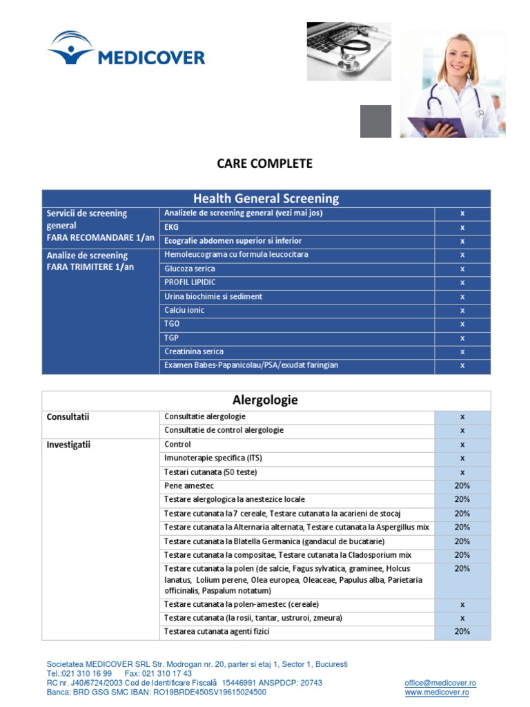 Medicover Care Complete | PDF