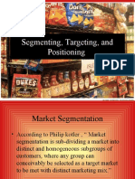 8 3.1. Segmenting Targeting and Positioning1