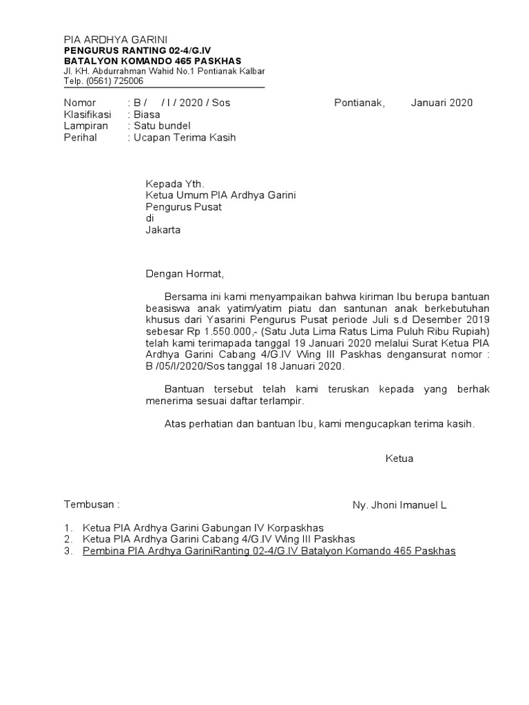 Surat Sos | PDF | Kesehatan Holistik