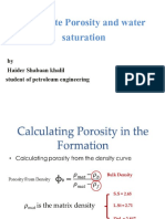 calculateporosityandwatersaturation-161205121453 (1)