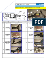 Check List (Pre Entry) For Portable Grinding Machine