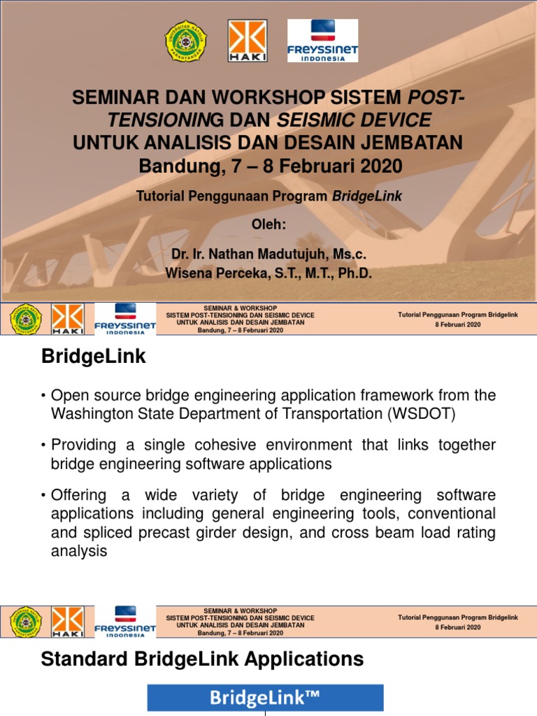 Tutorial Bridgelink - Wisena Perceka | PDF