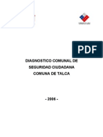 Diagnostico Comunal Seguridad Ciudadana 2006