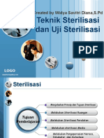 Teknik Sterilisasi Dan Uji Sterilisasi