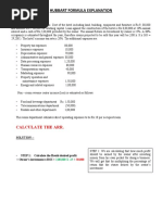 Common Front Office Formulas Explained | PDF | Career & Growth