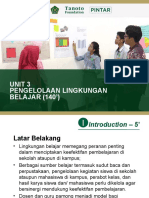 Unit 3 Pengelolaan Lingkungan Belajar PPG