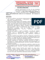 Vision y Rol de La Coordinadora Nacional Anticorrupcion Del Peru Conan Peru 111