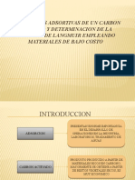 Propiedades Adsortivas de Un Carbon Activado y Determinacion