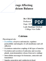 Drugs Affecting Calcium Balance