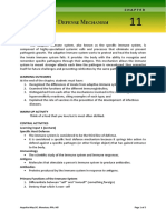 Specific host defense mechanisms