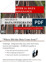 Chapter 14: Data Provenance