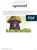 Rapunzel - Audiobook - Text - The Fable Cottage