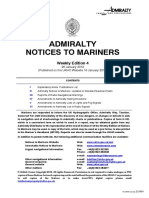 Admiralty Notice To Mariners (Weekly Edition 4) 2012 PDF