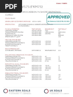 ES8067-TS0231-V575-FKM75 Bisphenol Cured - Approved