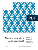2-2. Huang Biosecurity Role For Aqutic Animals